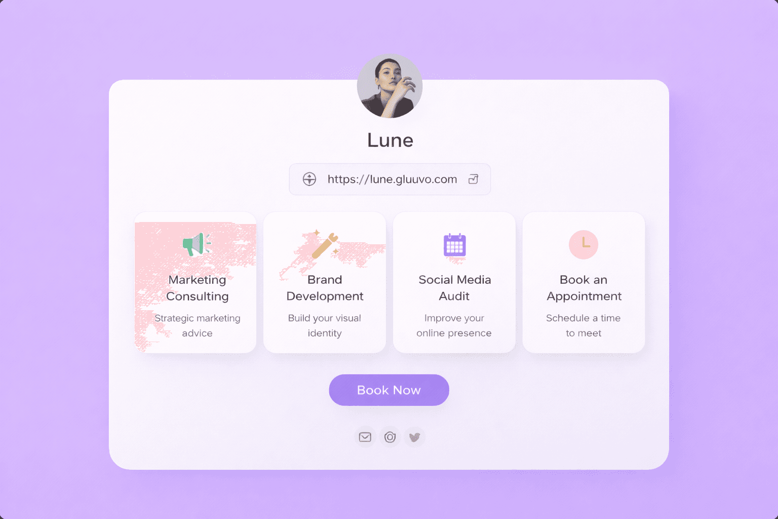 Share your business publicly in one link